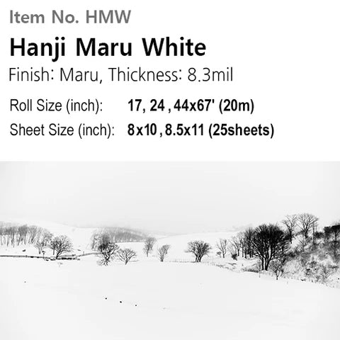 Hanji Maru White