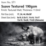 Suave Textured 190gsm