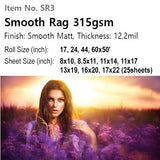 Smooth Rag 315gsm