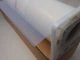 Inkjet translucent PET based film with microporous coating for screen printing