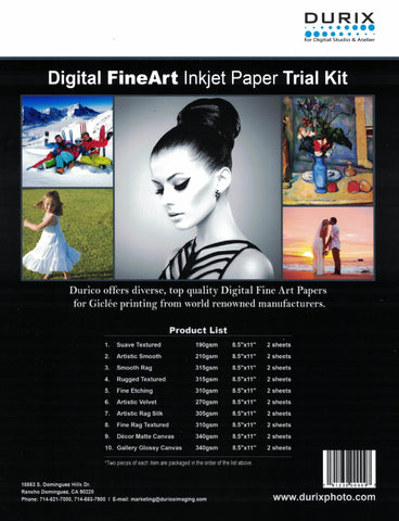 Fine Art Trial Kit