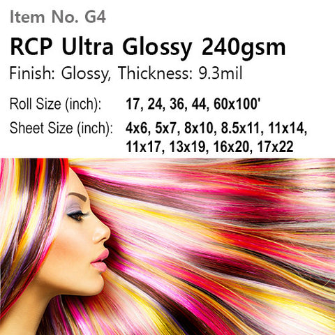 RCP Ultra Glossy 240gsm